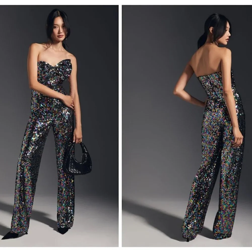 Hutch Bow Jumpsuit size 4 NWT